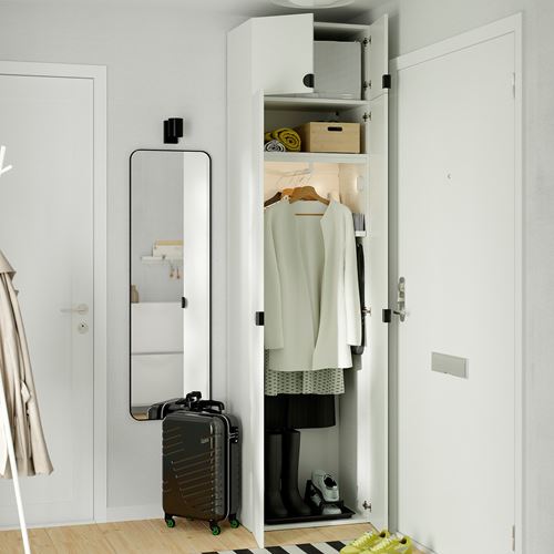 IKEA - LASTARE, LASTARE gardırop, beyaz, 60x42x236 cm