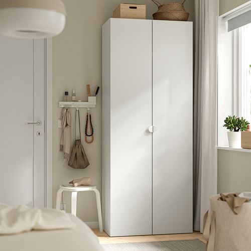 IKEA - LASTARE, LASTARE gardırop, beyaz, 80x42x200 cm