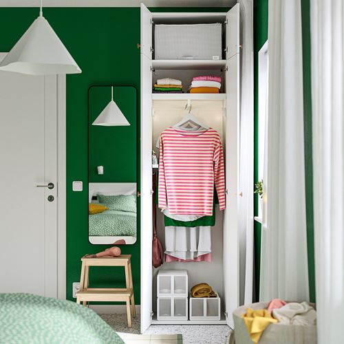 IKEA - LASTARE, LASTARE gardırop, beyaz, 60x42x236 cm