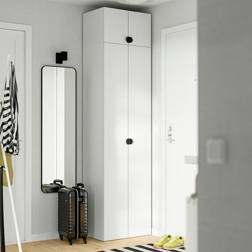 IKEA - LASTARE, LASTARE gardırop, beyaz, 60x42x236 cm