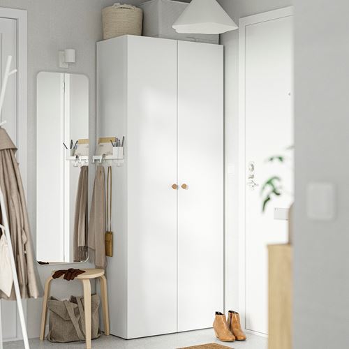 IKEA - LASTARE, LASTARE gardırop, beyaz, 80x42x200 cm