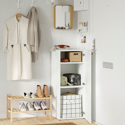 IKEA - LASTARE, LASTARE wardrobe, white, 40x42x100 cm