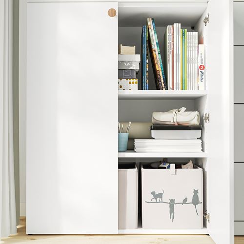 IKEA - LASTARE, LASTARE dolap kombinasyonu, beyaz, 260x42x200 cm