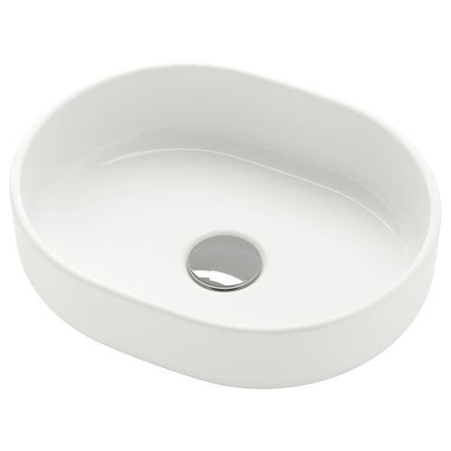 IKEA - VINDELALVEN, lavabo, beyaz, 39x31 cm