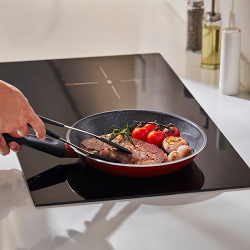 IKEA - HEMLAGAD, frying pan, non-stick coating-red, 24 cm