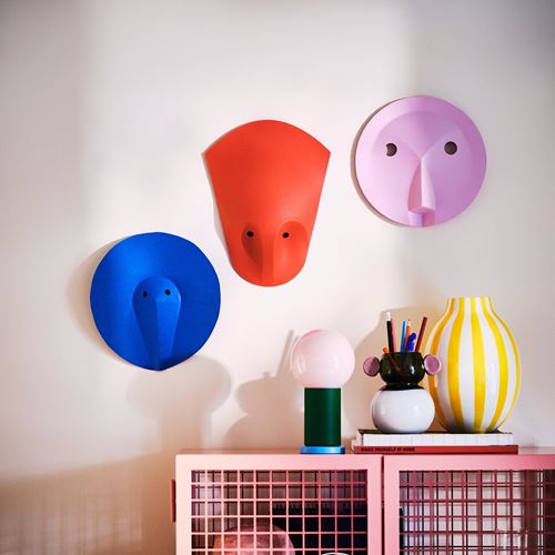IKEA - IKEA PS 2026, duvar dekorasyonu, pembe-kırmızı-mavi