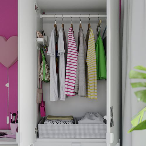 IKEA - ALTARLIDEN, askı, beyaz, 13x36.5 cm