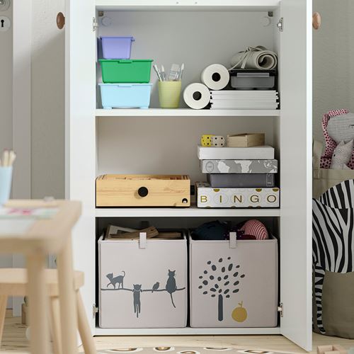 IKEA - LASTARE, LASTARE wardrobe, white, 60x42x100 cm