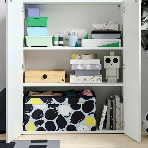 IKEA - LASTARE, LASTARE wardrobe, white, 80x42x100 cm