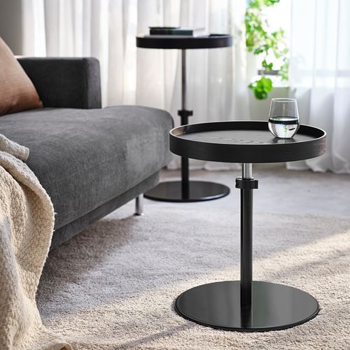 IKEA - TRANERED, side table, black