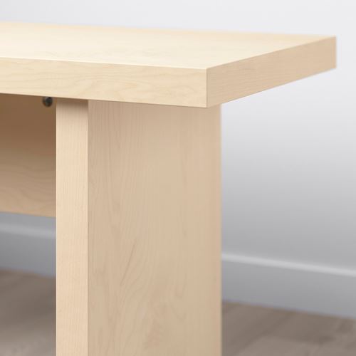 IKEA - BERGSHYTTAN, bench, birch veneer, 210x38 cm