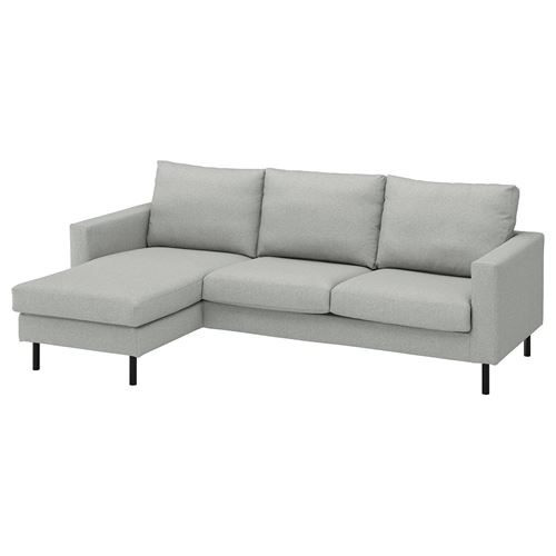 3-seat sofa with chaise longue