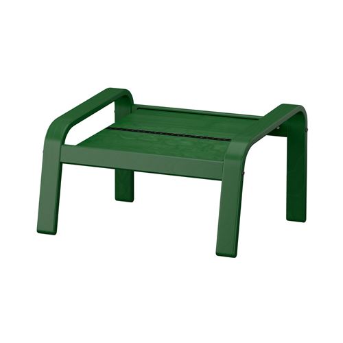 IKEA - POANG, footstool frame, dark green