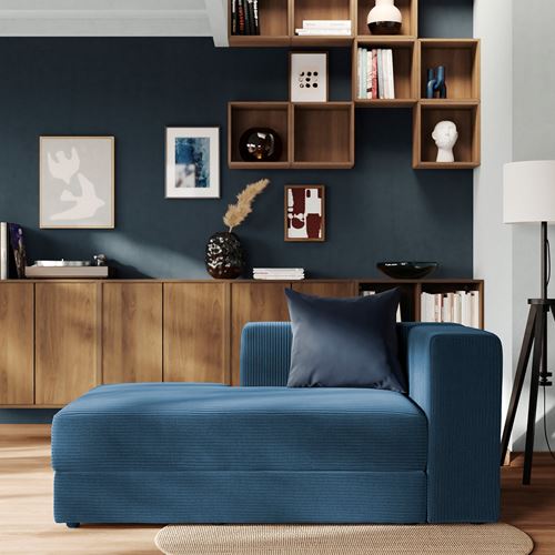 IKEA - JATTEBO, chaise longue, samsala dark blue