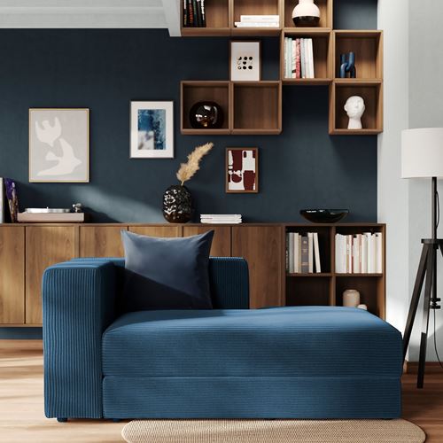 IKEA - JATTEBO, chaise longue, samsala dark blue
