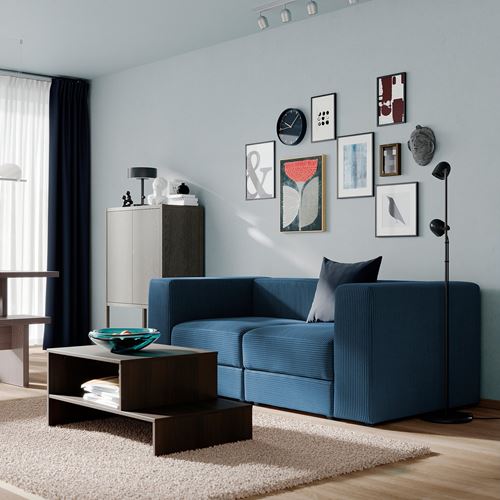 IKEA - JATTEBO, 2-seat sofa, samsala dark blue