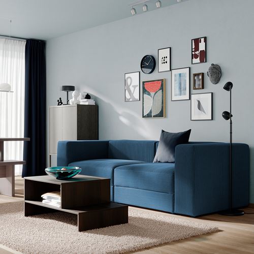 IKEA - JATTEBO, 3-seat sofa, samsala dark blue