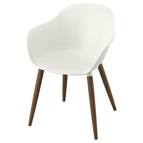 IKEA - GRÖNSTA, chair with armrests, white