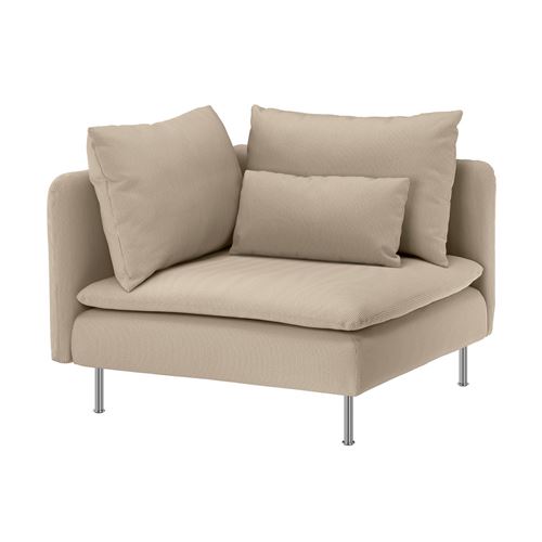 IKEA - SÖDERHAMN, corner section cover, kelinge beige