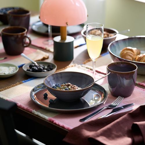 IKEA - FARGKLAR, tabak, lila, 26 cm