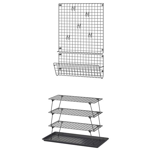 IKEA - GREJIG/BAGGMUCK, antre seti, gri