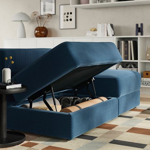 IKEA - JATTEBO, 1,5-seat armchair, samsala dark blue