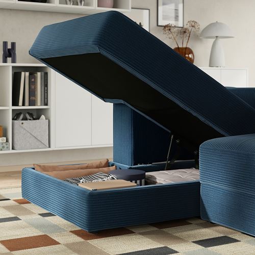 IKEA - JATTEBO, chaise longue, samsala dark blue