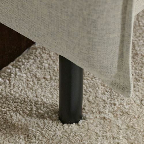 IKEA - BANKABY, ayak, siyah-metal, 16 cm