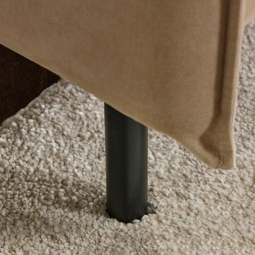 IKEA - MANNARP, uzanma koltuklu 3'lü kanepe, saxemara gri-bej