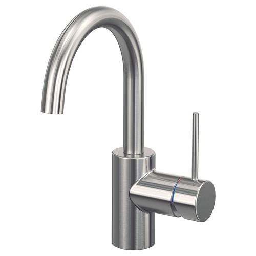 IKEA - SALLSJÖN, sink tap, metal color
