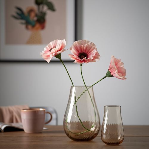 IKEA - GULDSPETT, artificial flower, pink, 40 cm