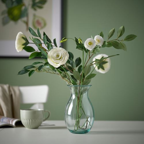 IKEA - GULDSPETT, artificial flower, white, 50 cm