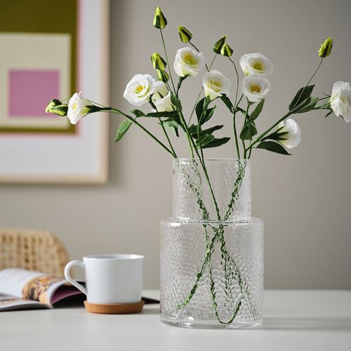 IKEA - GULDSPETT, artificial flower, white, 55 cm