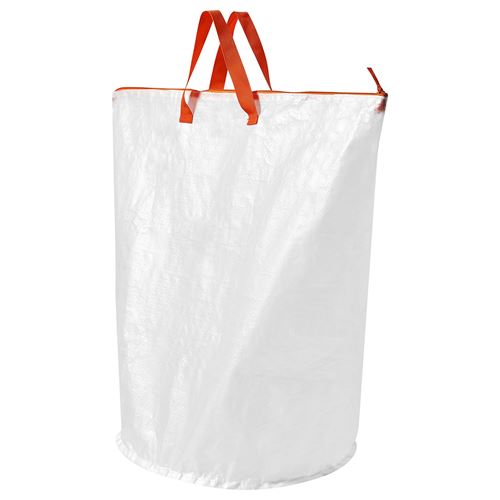 IKEA - PARKLA, washing bag, white, 70 l
