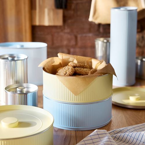 IKEA - BETTHAJ, food storage box, silver-colour, 1,3 l