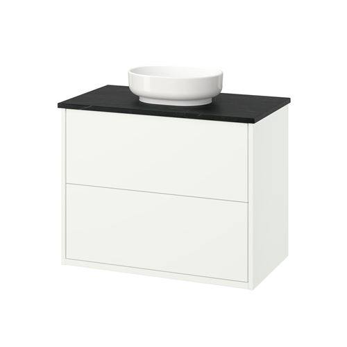 white-black marble appearance
