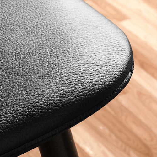 IKEA - NORDMANSSKAR, upholstered chair, black-Bomstad black
