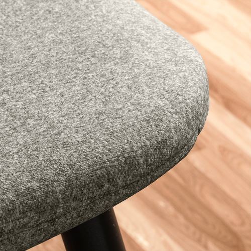 IKEA - NORDMANSSKAR, upholstered chair, black-Tonerud grey
