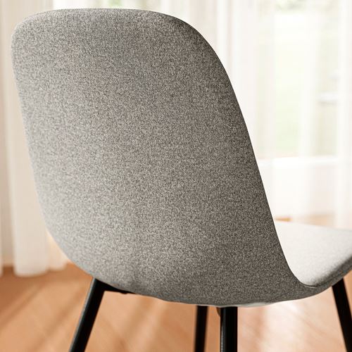 IKEA - NORDMANSSKAR, dining chair seat, tonerud grey