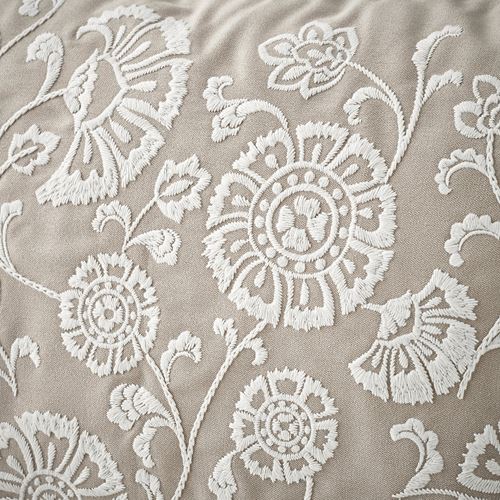 IKEA - MURSENAP, lace pillow, beige-white, 40x58 cm