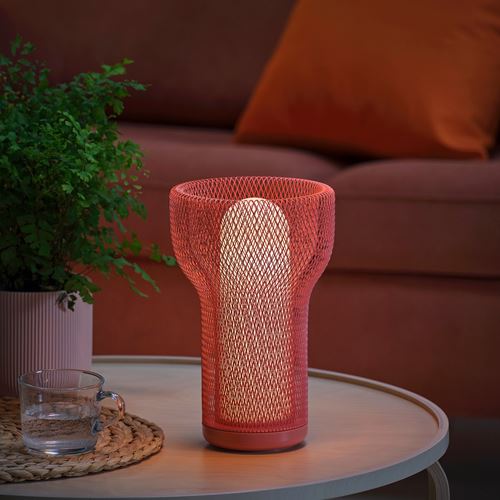 IKEA - SOLVINDEN, LED decoration lighting, pink, 26,5 cm