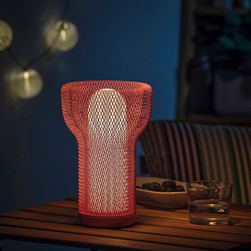 IKEA - SOLVINDEN, LED decoration lighting, pink, 26,5 cm