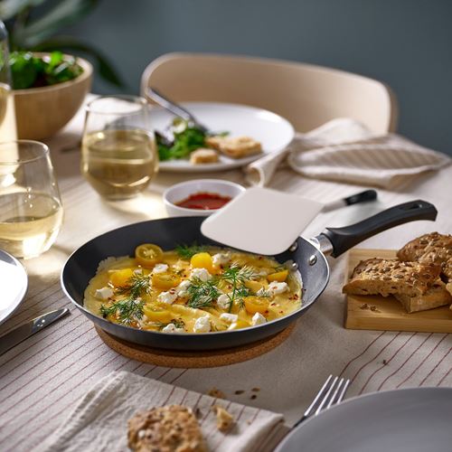 IKEA - TAGGHAJ, frying pan, non-stick coating black, 24 cm