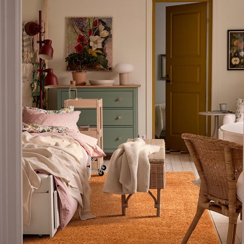 IKEA - ARENDE, large rug, orange, 160x230 cm