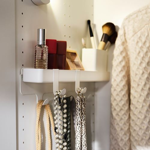 IKEA - ALTARLIDEN, askı, beyaz, 13x36.5 cm