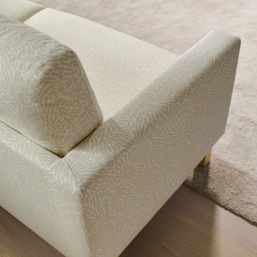 IKEA - SALTSJÖBADEN, 2-seat sofa, vittangi light beige-white