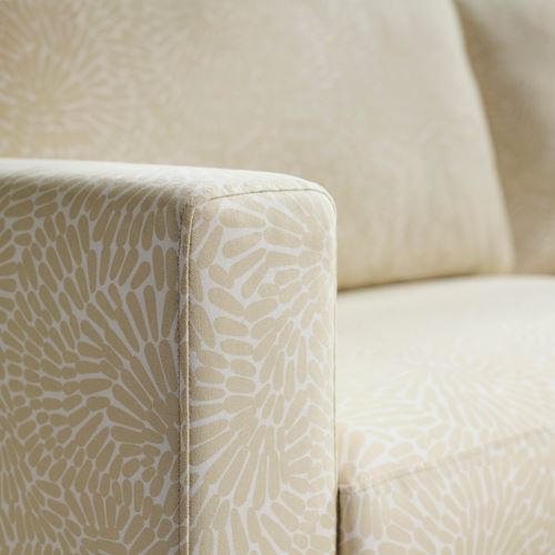 IKEA - SALTSJÖBADEN, 2-seat sofa, vittangi light beige-white