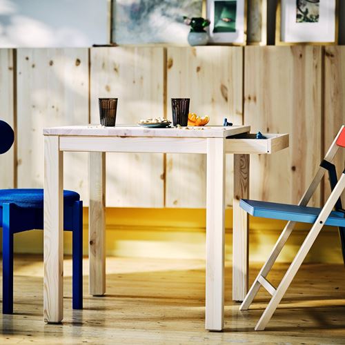 IKEA - IKEA PS 2026, mutfak masası, çam-şeffaf lake, 2 kişilik