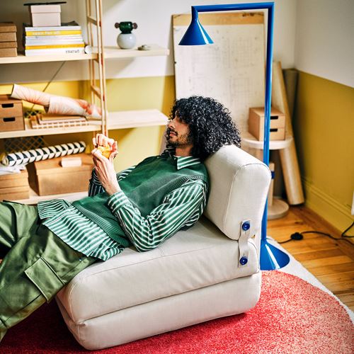 IKEA - IKEA PS 2026, yer ve okuma lambası, mavi, 182 cm
