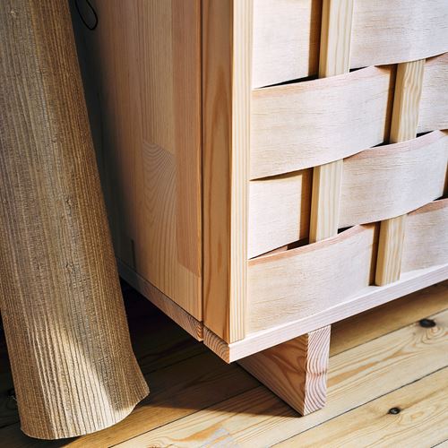 IKEA - IKEA PS 2026, kapaklı dolap, çam, 80x46x140 cm